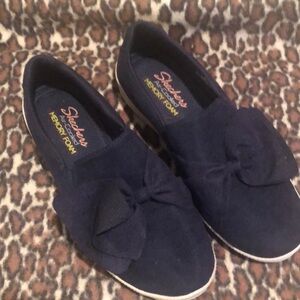 Skechers Navy Casual Shoe 7-1/2